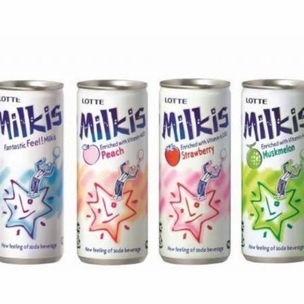 

Past!! Murah LOTTE Milkis Banana / Grape / Strawberry / Peach All Varian 250ml Minuman Korea Yoghurt Susu dan Buah Segar Musim Promo