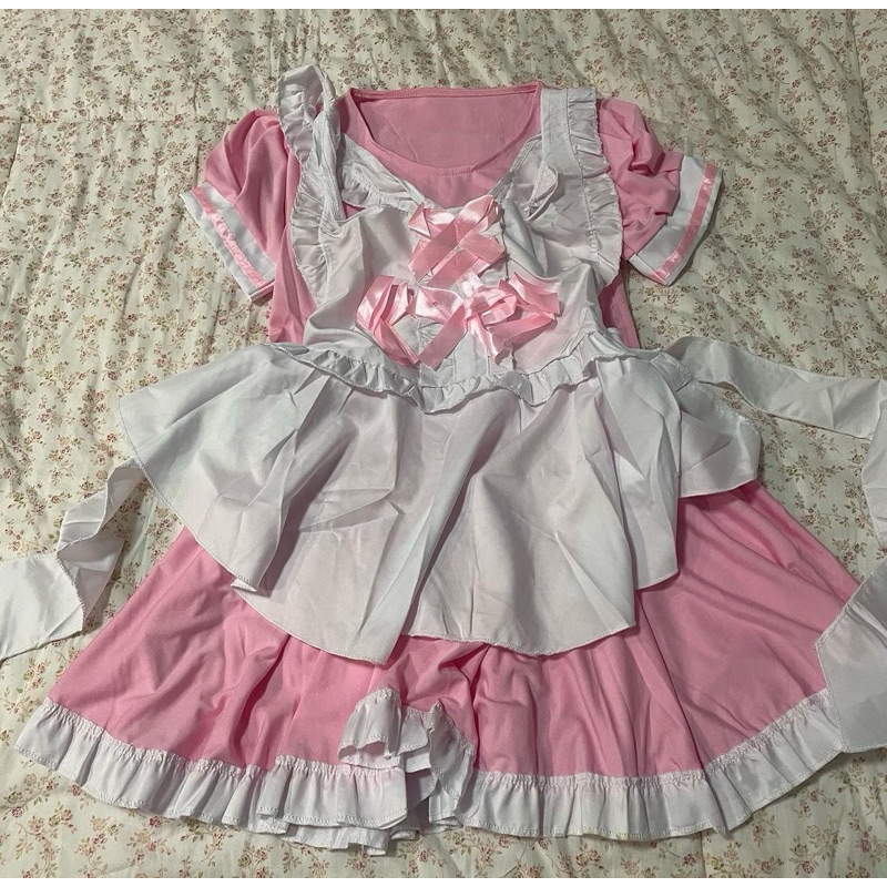 pink maid costume preloved - @preloved.jenice