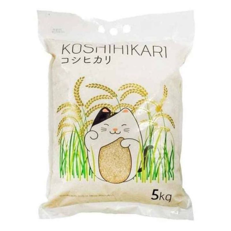 

KOSHIHIKARI JAPANESE RICE / BERAS JEPANG 5kg | Enak Kualitas Terbaik