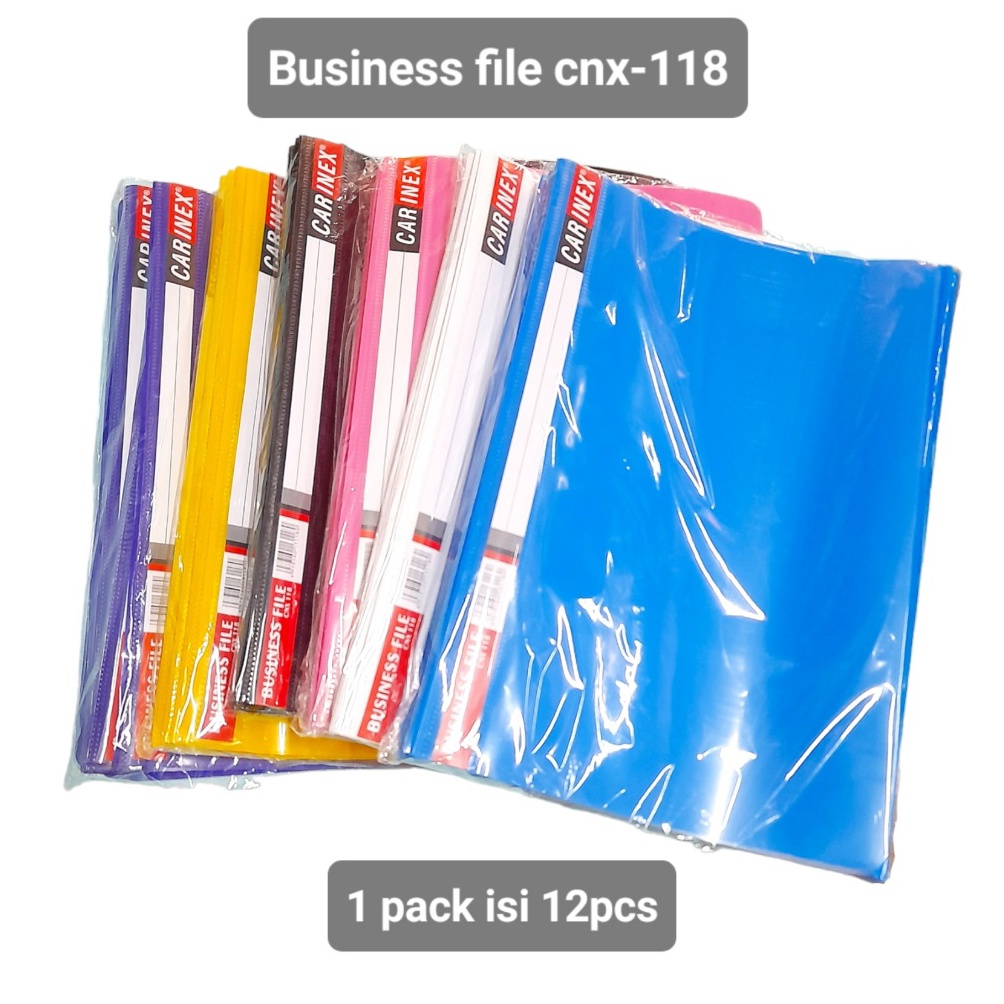 

69 (1pak 12pcs) Business file F4 Folio transparan Carinex cnx-11 map plastik kantor sekolah lusinan Hot Sale