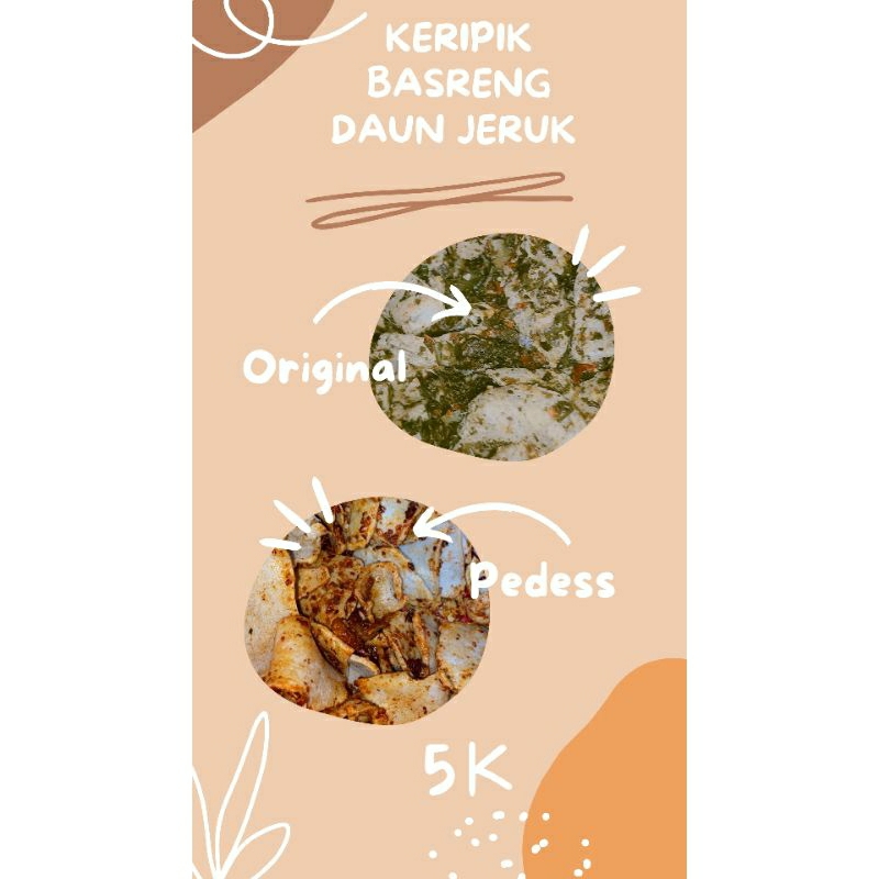 

Keripik Basreng Daun Jeruk