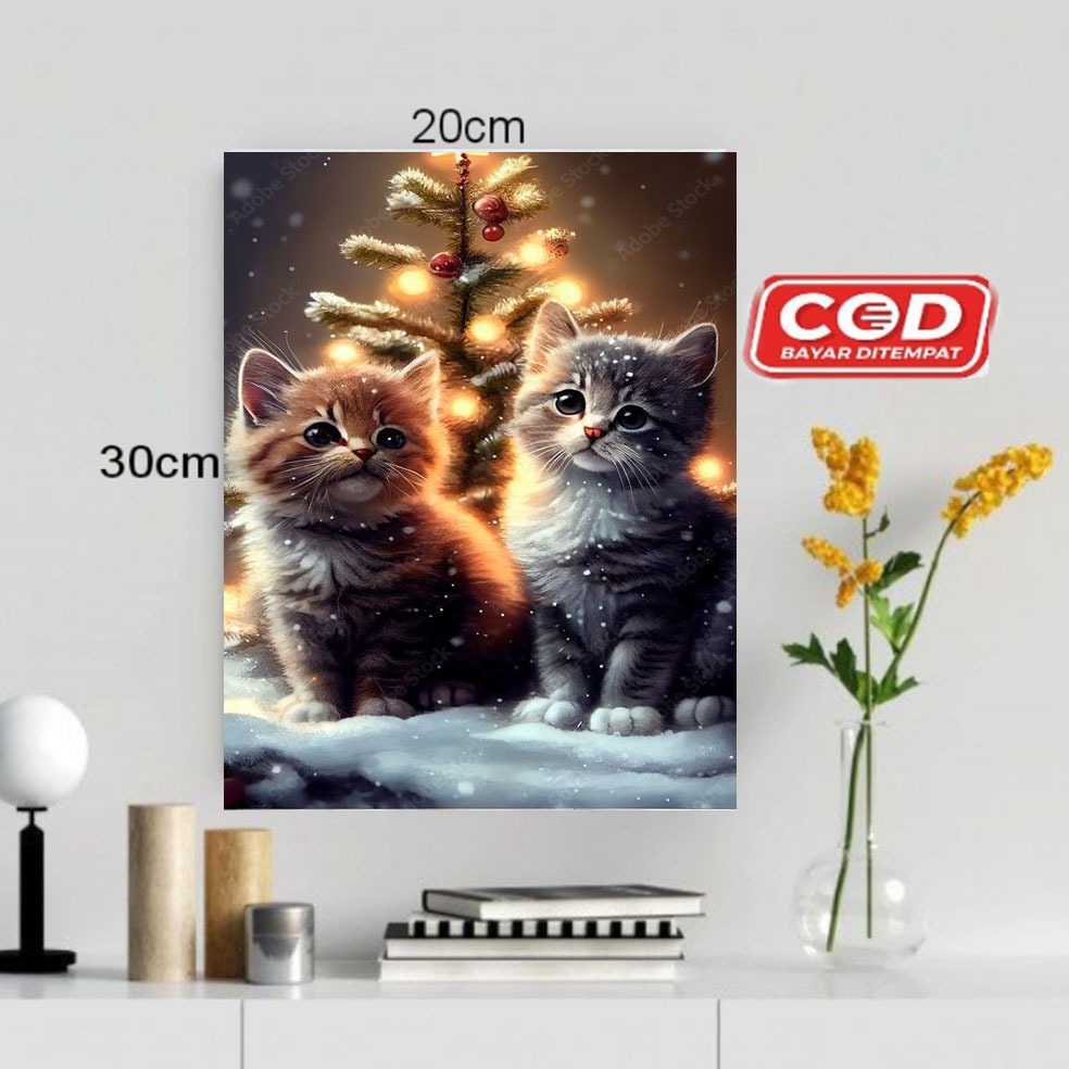 HIASAN DINDING TEMA GAMBAR KUCING/POSTER KAYU GAMBAR KUCING/POSTER GAMBAR KUCING/WALLDECOR