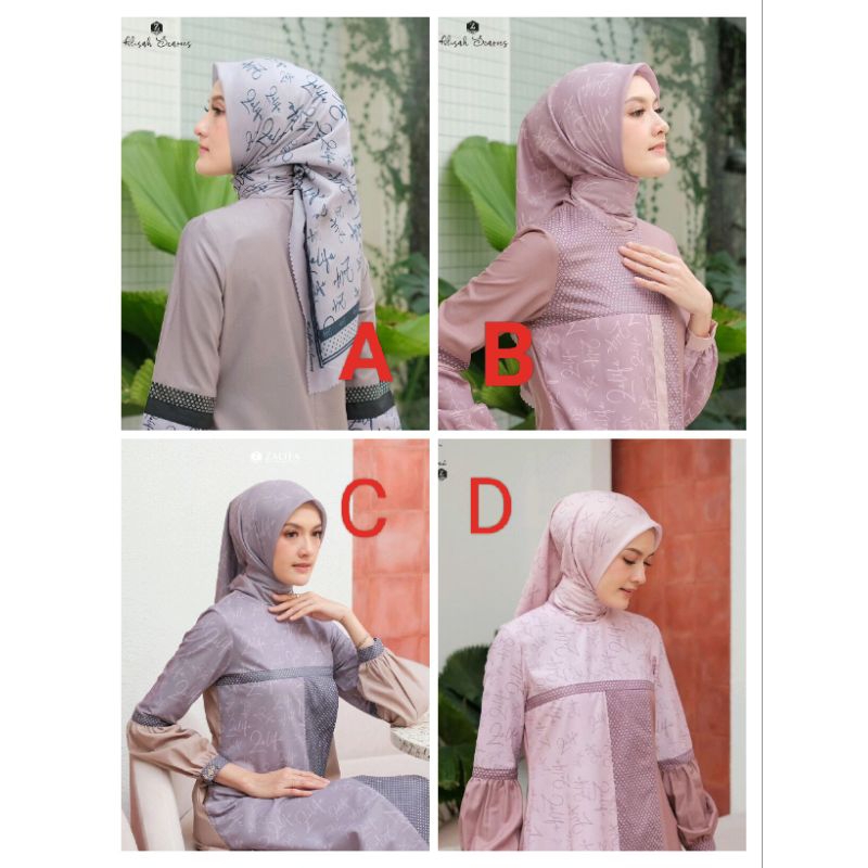 HIJAB ZALIFA TERBARU.
