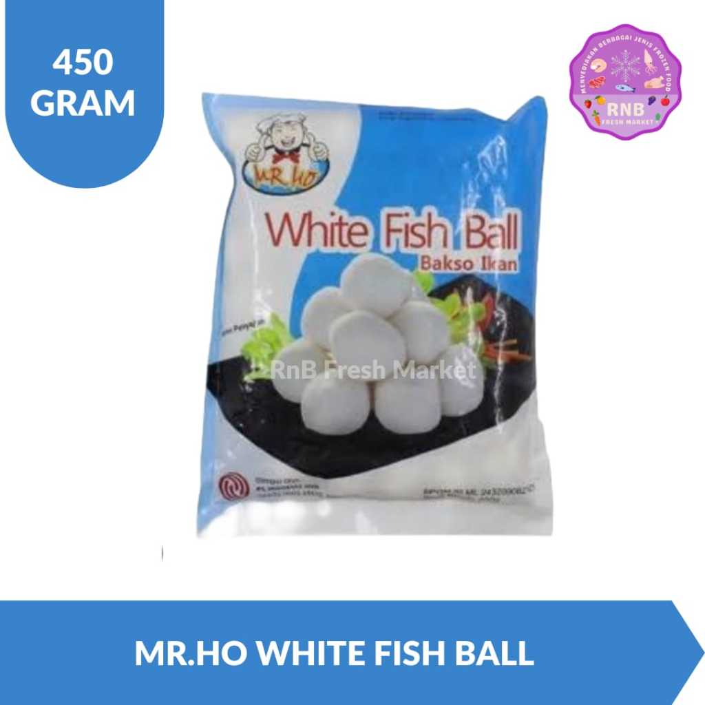 

Mr.Ho White Fish Ball 450 Gram