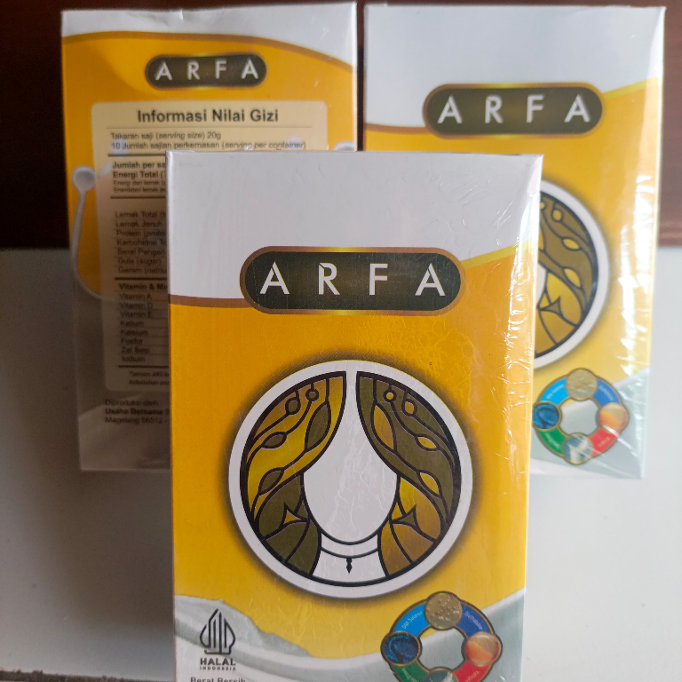

ARFA SUSU/SUSU ARFA/ SUSU KAMBING ETAWA COLLAGEN ARFA 1 BOX ORIGINAL