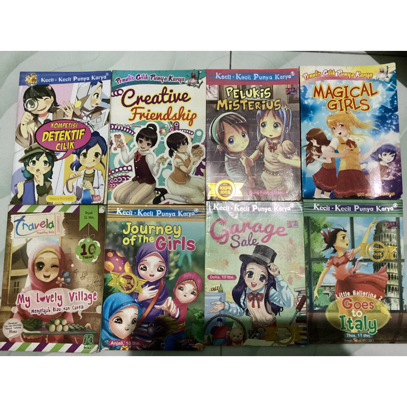 Buku KKPK / Novel anak / Preloved KKPK / buku bacaan anak