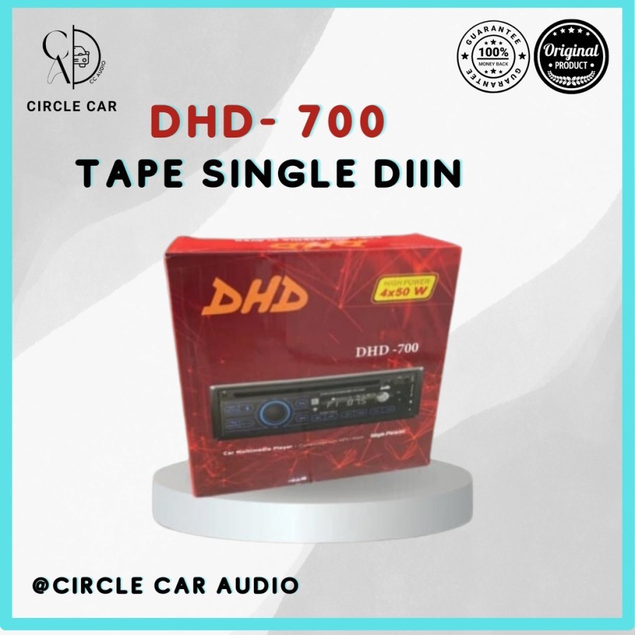 TAPE MOBIL AUDIO SINGLE DIN DHD 700 DVD BLUETOOTH