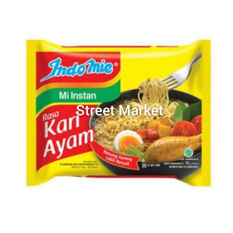 

Mie Instan Indomie Kari Ayam 72gr