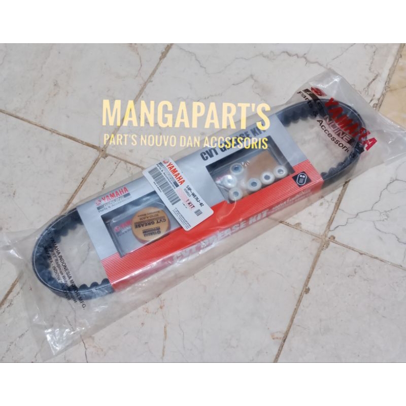 VANBELT V-BELT SET MIO J , MIO GT , SOUL GT 115 , FINO FI 115 ASLI ORI