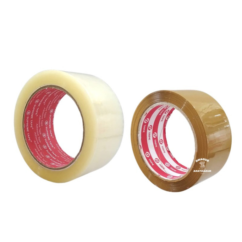 

Isolasi besar / lakban besar / selotip / lakban bening / coklat ukuran 45mm / 48mm