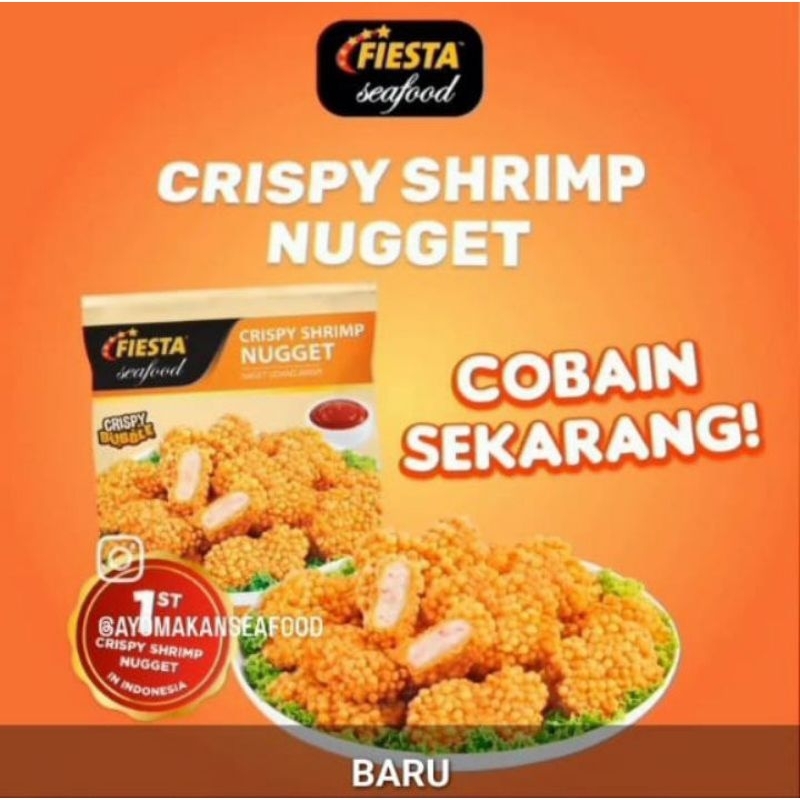 

Fiesta CrispyShrimp Nugget 500gr