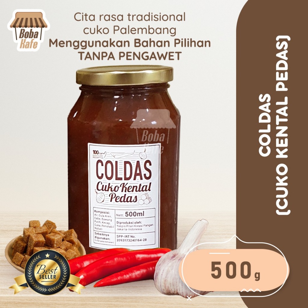 

CUKO KENTAL PEDAS / COLDAS / COCOLAN CUKO KENTAL PEDAS MERK PILARI @500GR