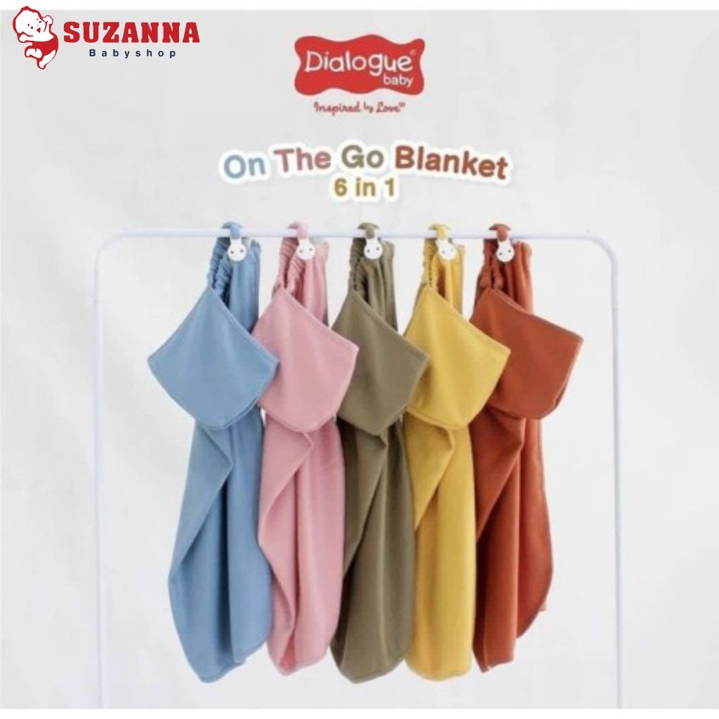 Dialogue Baby On The Go Blanket Selimut 6 in 1 Function