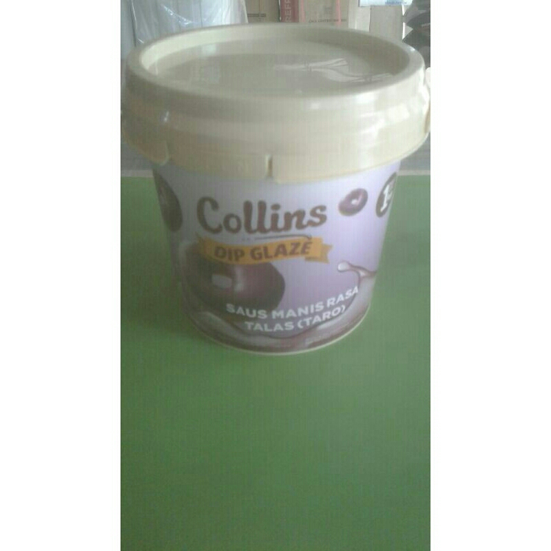 

Collins Dip Glaze Rasa Taro Repack 250g