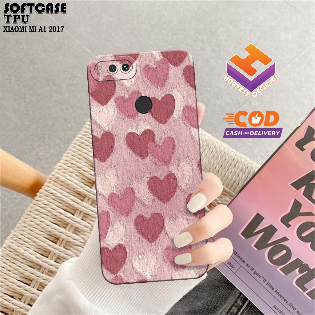 Case Xiaomi Mi A1 2017 Softcase Xiaomi Mi A1 2017 Casing - Kesing Lucu- Case Tpu Pro Camera - Case K