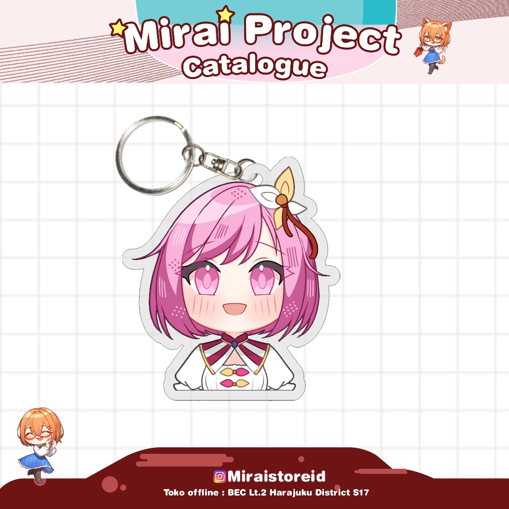Gantungan Kunci Akrilik - Keychain Anime Project Sekai Wonderlands x Showtime Otori Emu