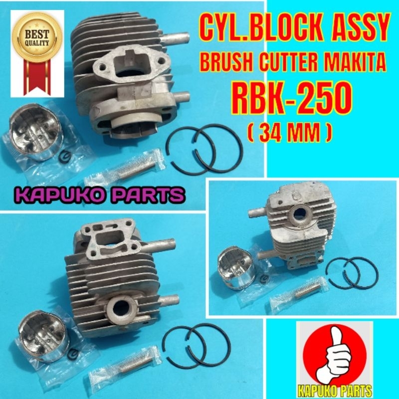 228 BLOK ASSY 34MM UNTUK MESIN POTONG RUMPUT 2TAK