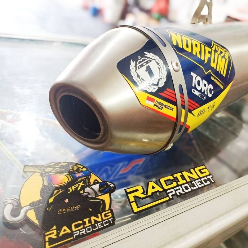 Knalpot norifumi torc PNP klx 150 dtracker 150 crf 150 wr 155 tersedia mesin boreup mesin standar