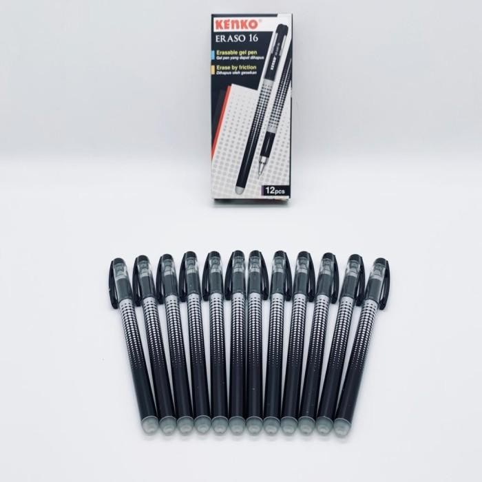 

KENKO Pulpen Gel Pen Eraso 16 BISA HAPUS (1PAK)