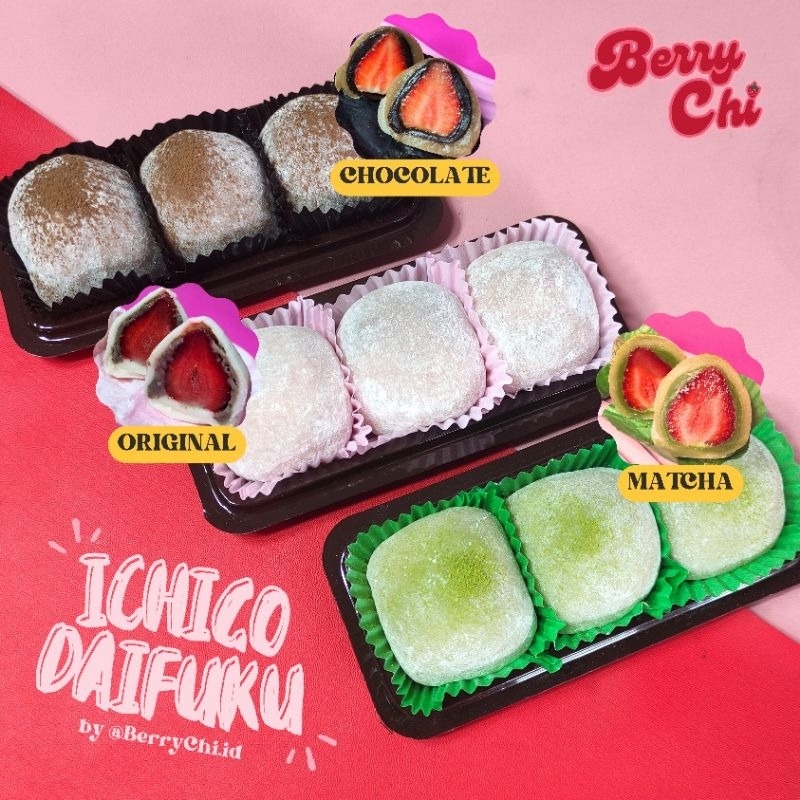 

Ichigo Daifuku BerryChi (1pack isi 3)