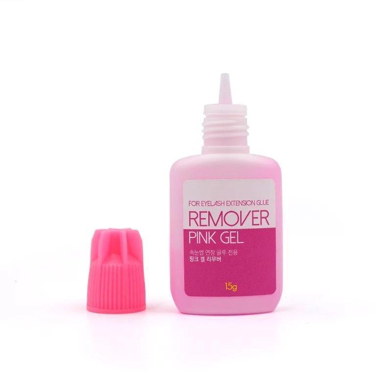 Gel Remover Glue For Eyelash Extension made in Korea 15ml Remover Pink Gel
