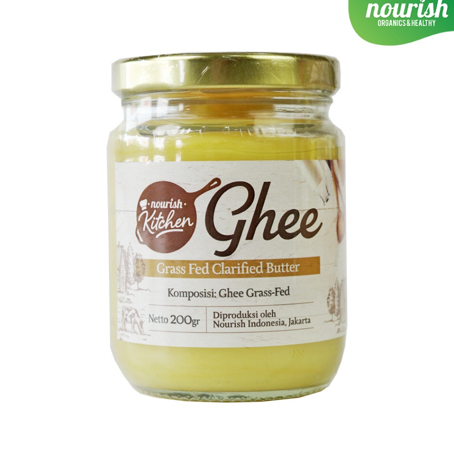 

TIPE UZK420 Ghee ( Grass Fed Ghee Clarified Butter) 200 gr