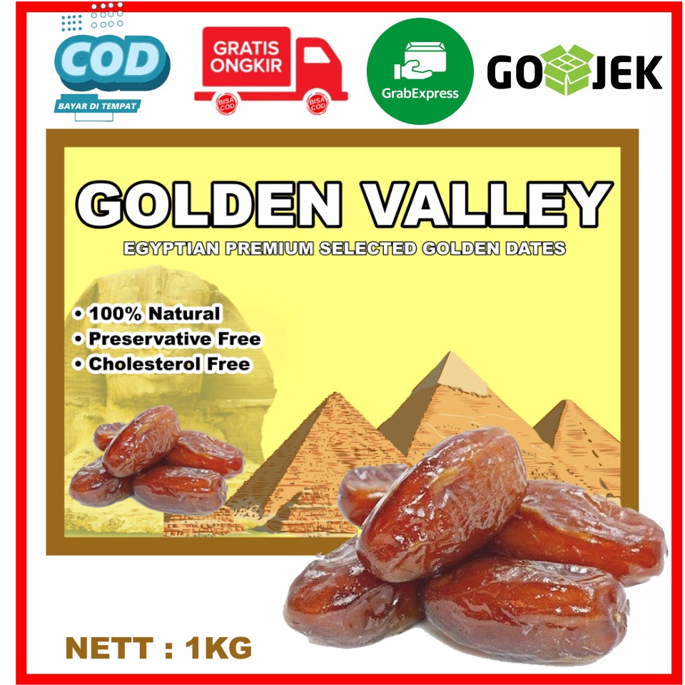 

✶Best Product➽ Kurma madu super (mesir) isi 1kg [ kemasan box mika ] V35 ☍