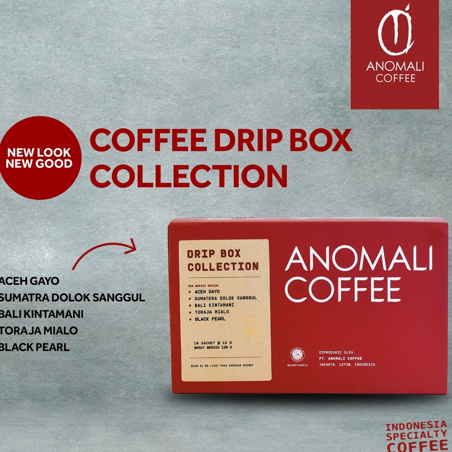 

Buruan Beli Anomali Coffee Drip Box Collection - Package 10 Pcs