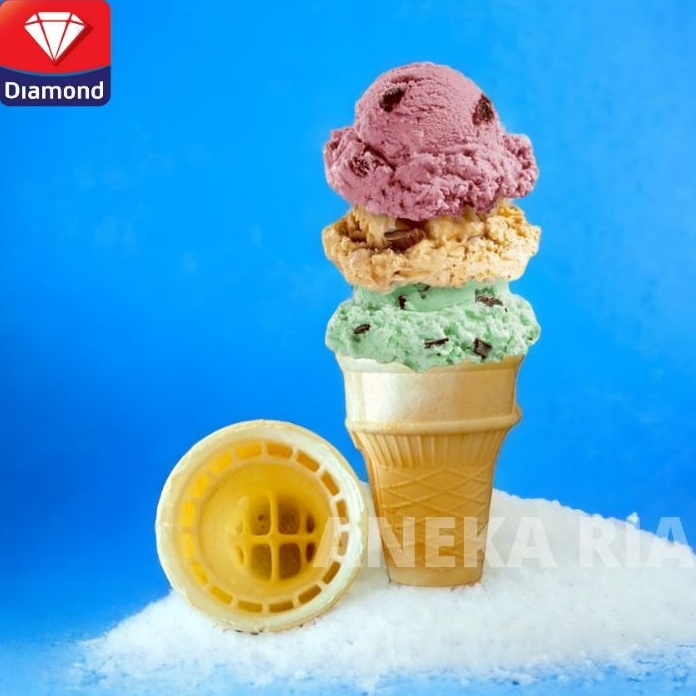 

KODE MGS417 Cone Ice Cream Diamond / Cone Ice Cream / Cone Cup