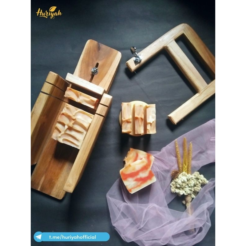 ALAT POTONG SABUN HANDMADE BAHAN KAYU JATI | CUTTING SOAP HANDMADE | ALAT POTONG SABUN HOMEMADE DARI