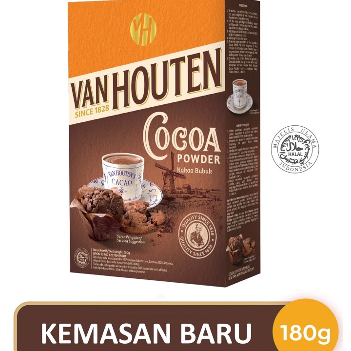 

Sale Van Houten 165 Cocoa Powder 165gr