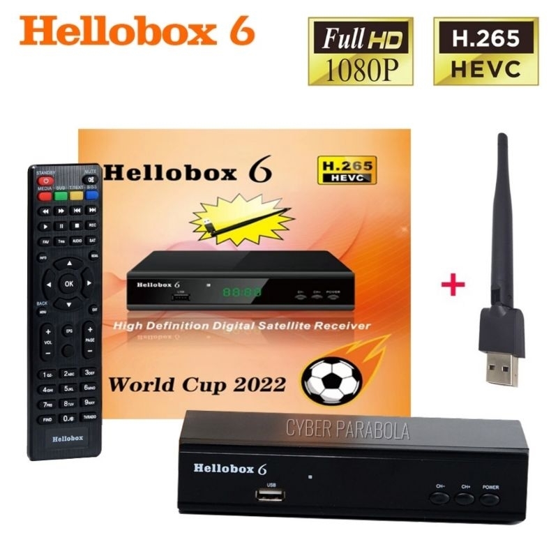 Hellobox 6 Multistream dvb s2x