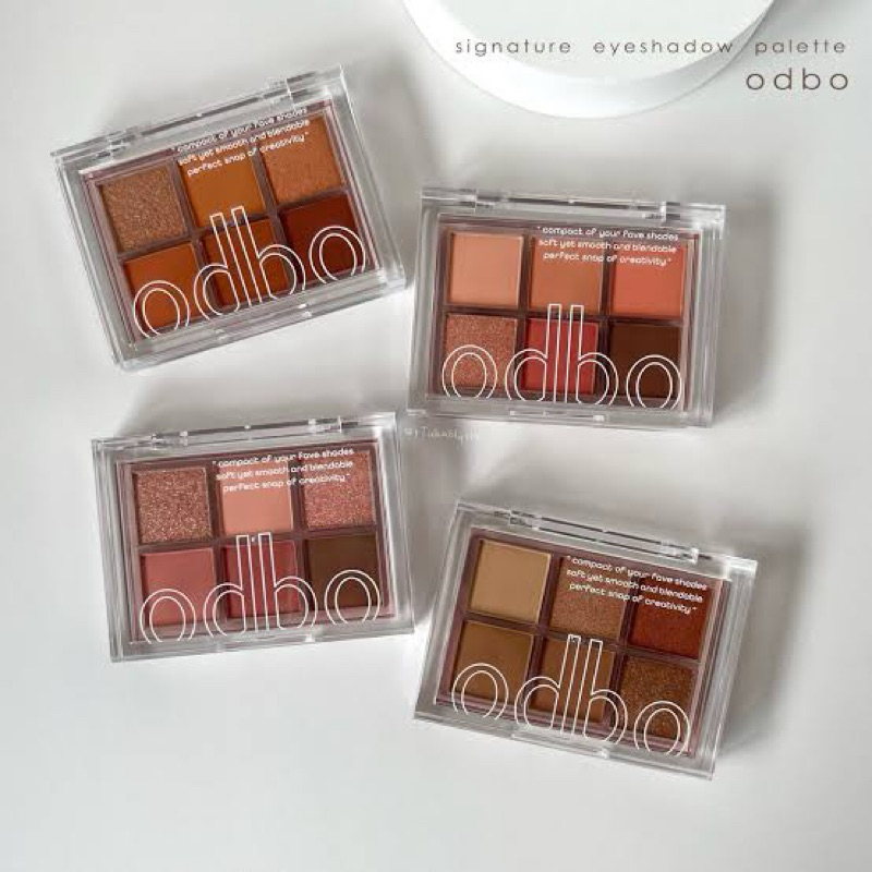 ODBO SIGNATURE EYESHADOW PALETTE