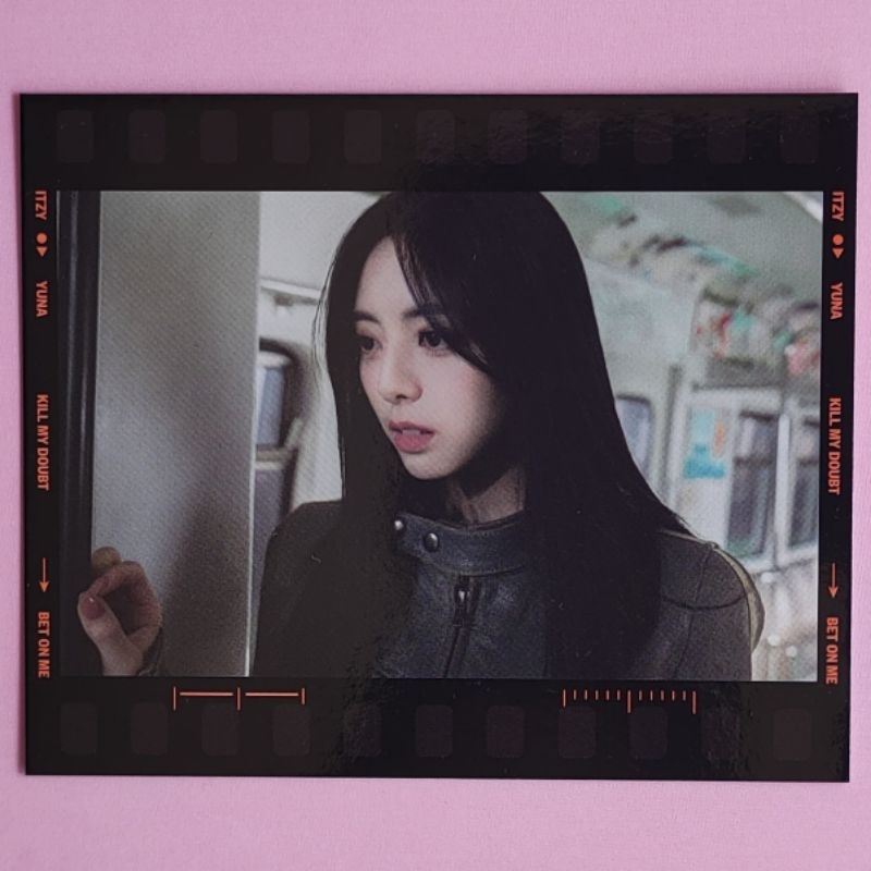 Story Card ITZY Kill My Doubt Bet on Me Special Edition Yuna