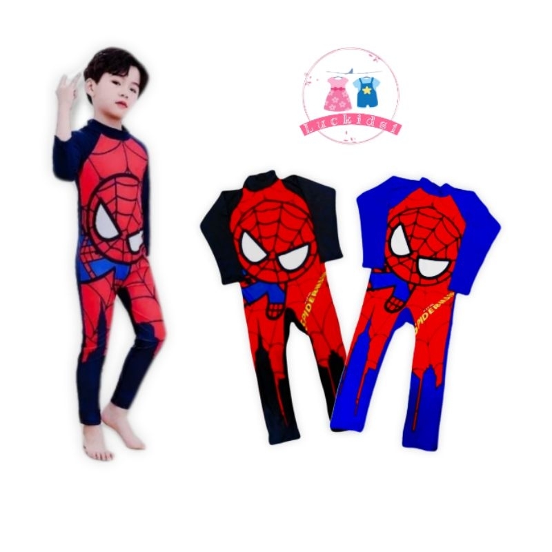 baju renang anak lengan panjang/baju renang anak laki laki usia 3-13 tahun terlaris