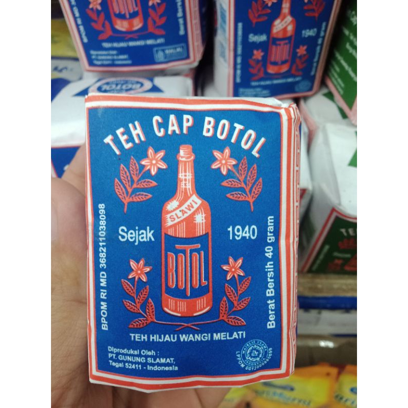 

Teh Cap Botol Teh Hijau Wangi Melati 40gr