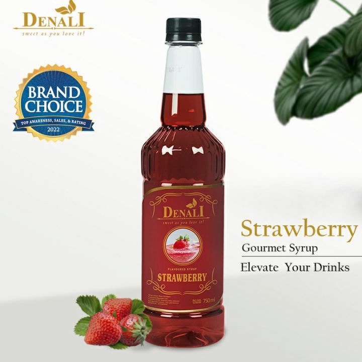 

Stock Banyak DENALI SYRUP 750 ML STRAWBERRY SIRUP DENALI RASA STROBERI