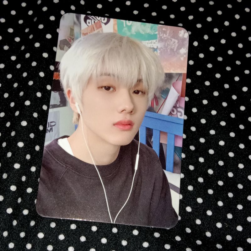 pc only jisung postcard beatbox earphone