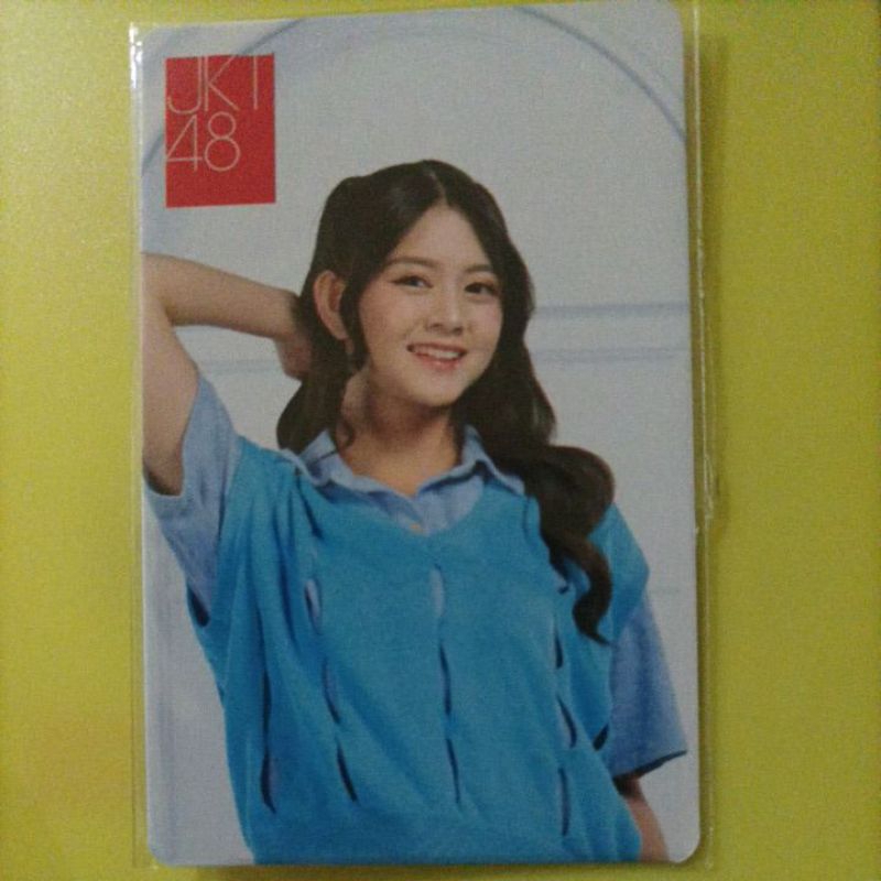 Photocard JKT48 X JTRUST BANK CHRISTY JKT48