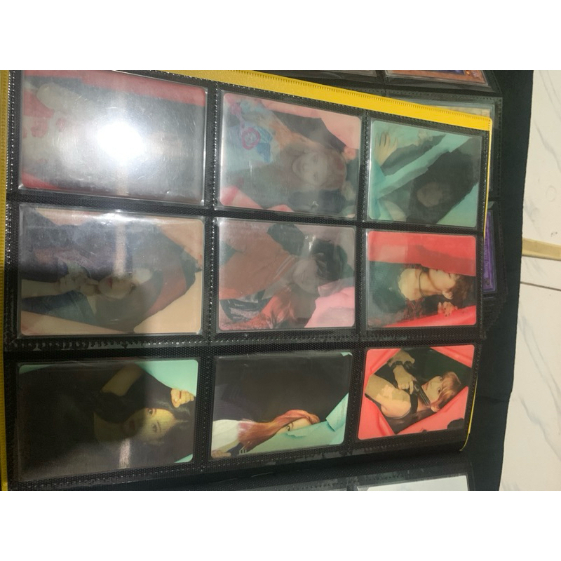 TWICE Page Two Lenticular Holo set of 9 photocard