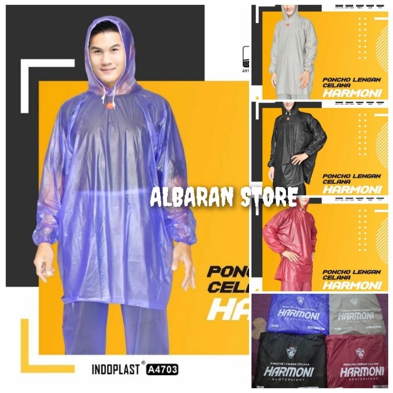 JAS HUJAN MURAH / JAS HUJAN SETELAN / MANTEL DEWASA / MANTEL JAKET CELANA / JAS HUJAN JAKET CELANA D