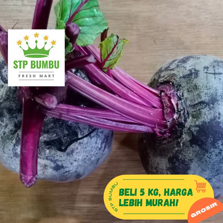 

TIPE HWO985 Buah Bit Beet Root Segar Fresh 1 kg