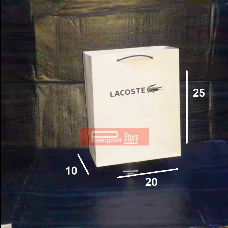 

Paper bag Lacoste small 20 x 25 x 10