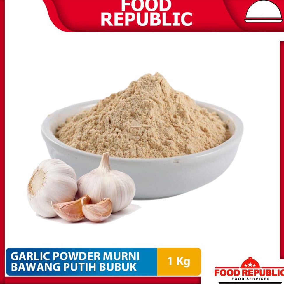 

COD Garlic Powder / Bawang Putih Bubuk 1 KG Murni Halal Import Kualitas ✹Kirim Langsung