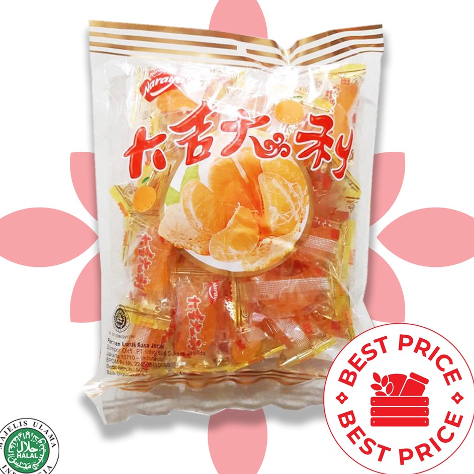 

Best Product NARAYA - JELLY JERUK / ORANGE - 30PC/500 GR