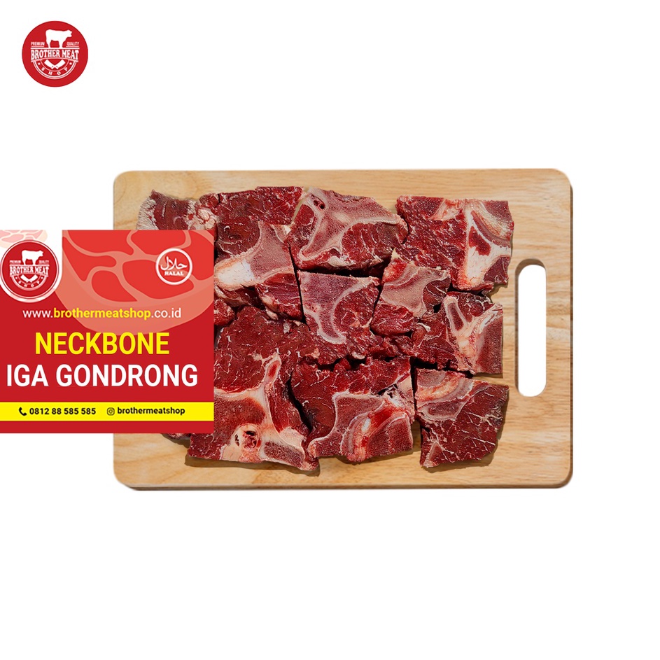 

KODE KCU344 Iga Gondrong 1kg - Neckbone Halal