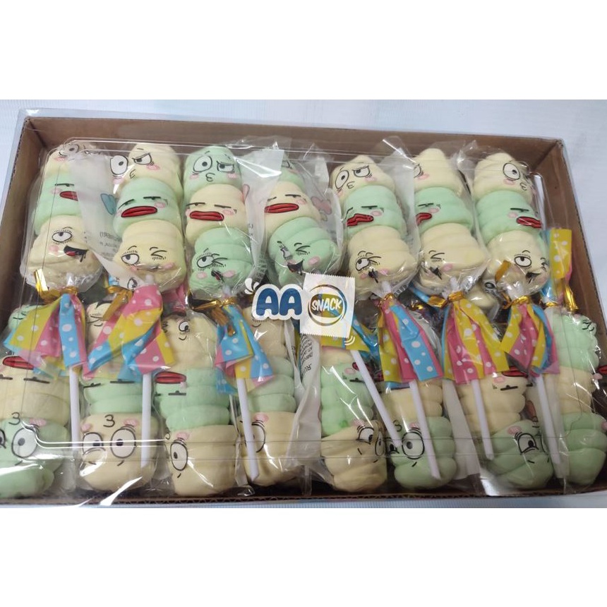 

[♚I83➤] MARSHMALLOW SATE BOX BARU ISI 30 Barang Terupdate