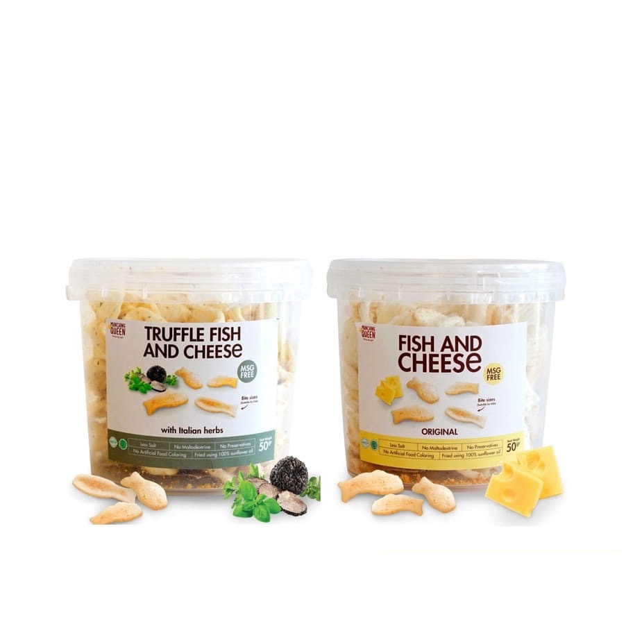 

Murah Banget Munching Queen Fish And Cheese Original & Truffle || Kerupuk Sehat 1tahun+