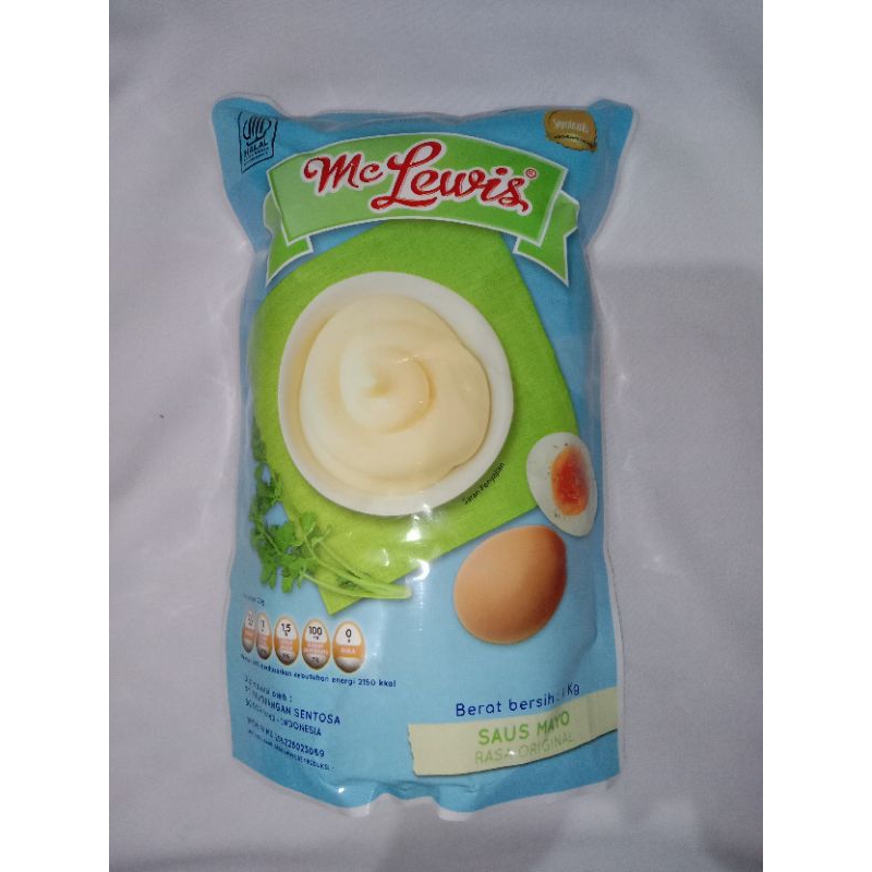 

MAYONAIES ORIGINAL MC LEWIS 1 KG ! TOKO FAMILY SEMBAKO!
