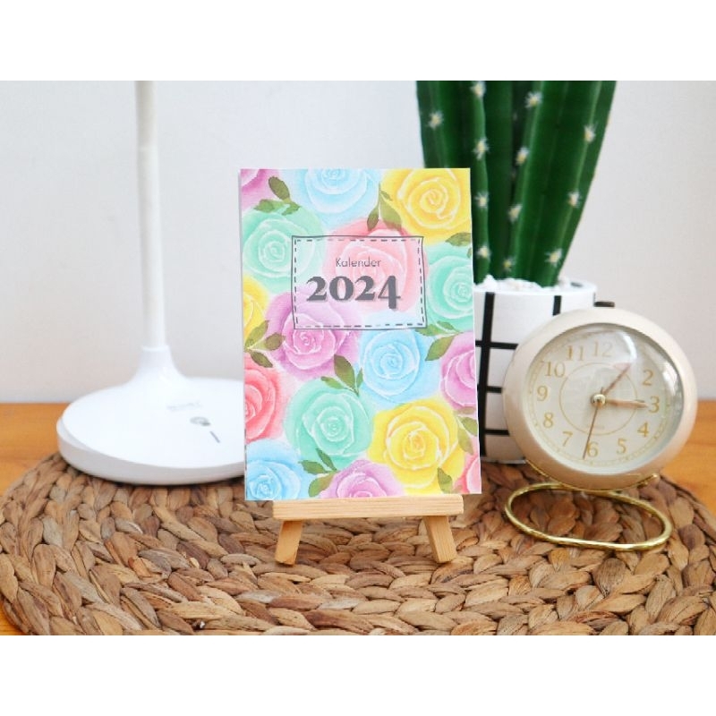 

Kalender Meja Aesthetic 2024 10x14cm